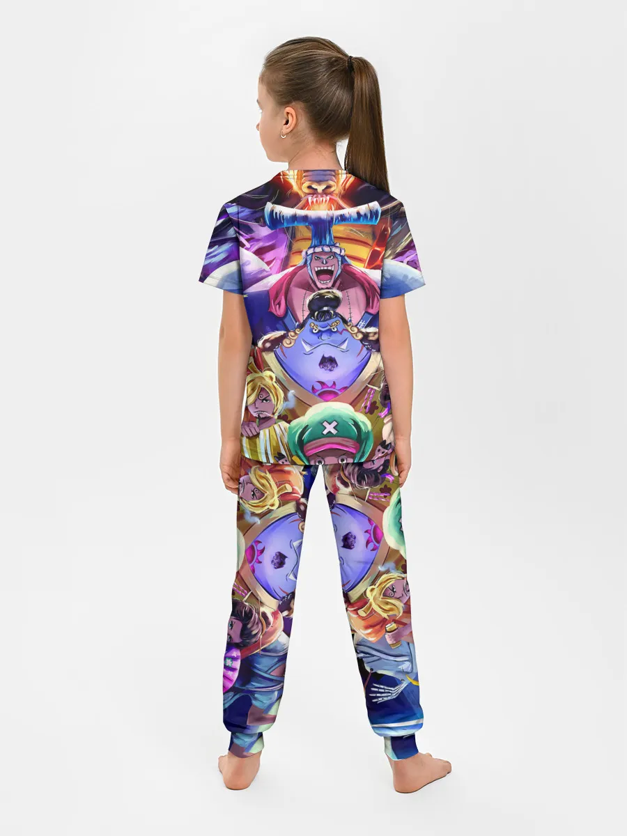 Детская пижама с брюками / ONE PIECE | ВАН ПИС ПЕРСОНАЖИ