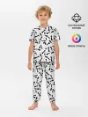 Детская пижама с брюками / Шахматы