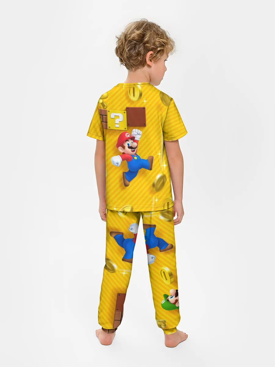 Детская пижама с брюками / Супер Марио