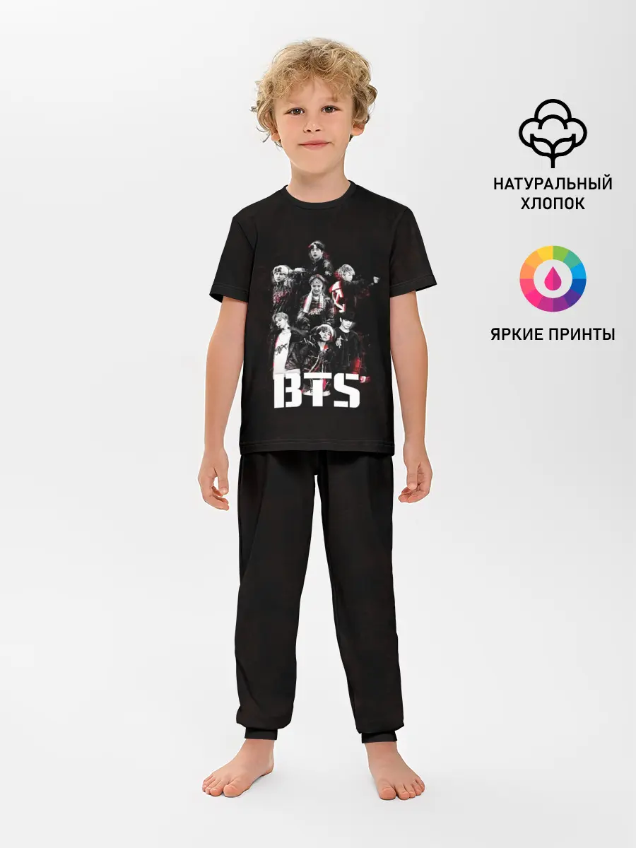 Детская пижама с брюками / BTS