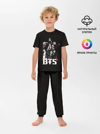 Детская пижама с брюками / BTS