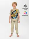 Детская пижама с брюками / Золотая рыба кои