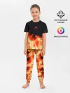 Детская пижама с брюками / Огонь