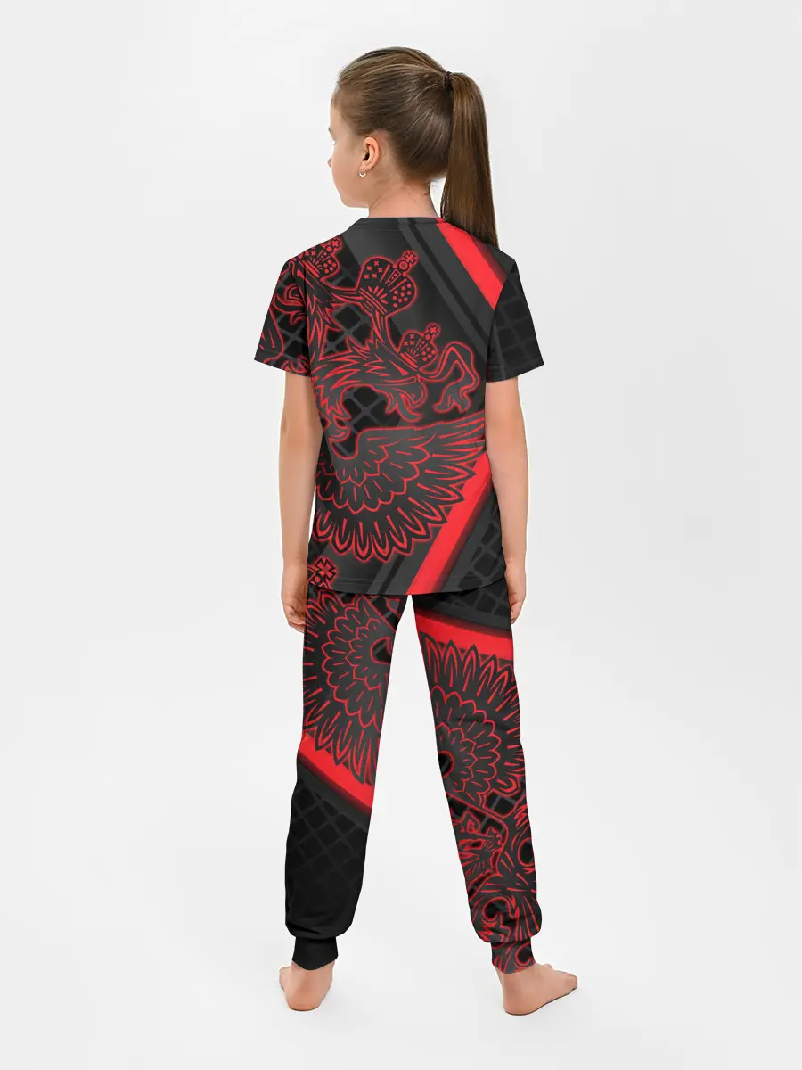 Детская пижама с брюками / Хоккей