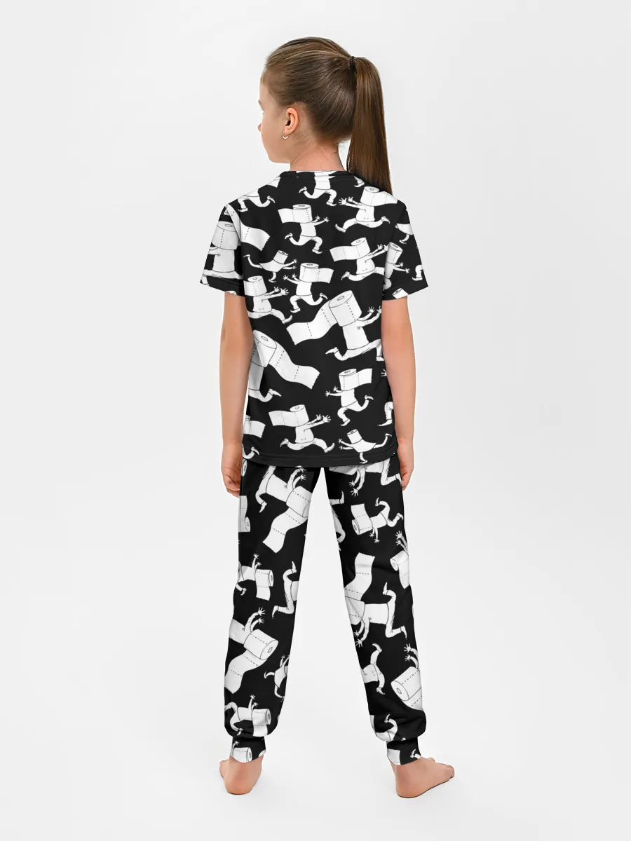 Детская пижама с брюками / Коронавирус