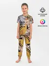 Детская пижама с брюками / Зебра Пятнистая
