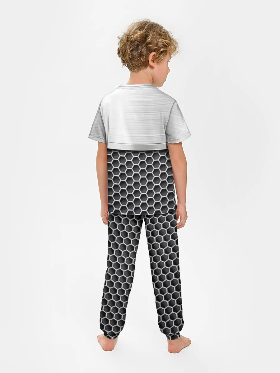 Детская пижама с брюками / Nissan | Стальная решетка