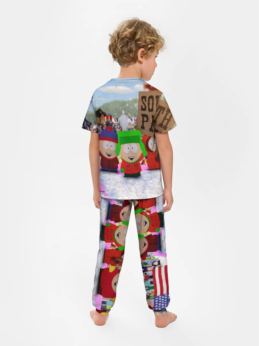 Детская пижама с брюками / Южный Парк / South Park .