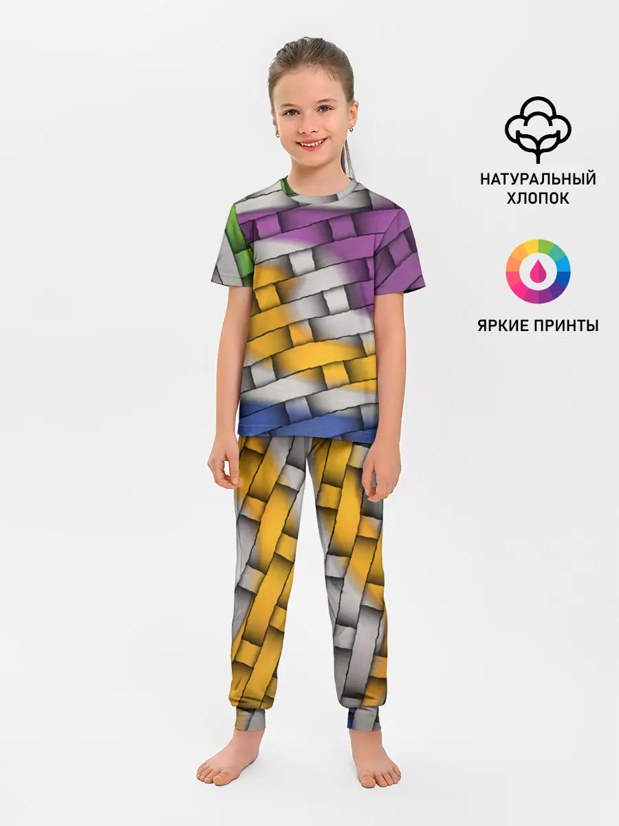 Детская пижама с брюками / АБСТРАКТ