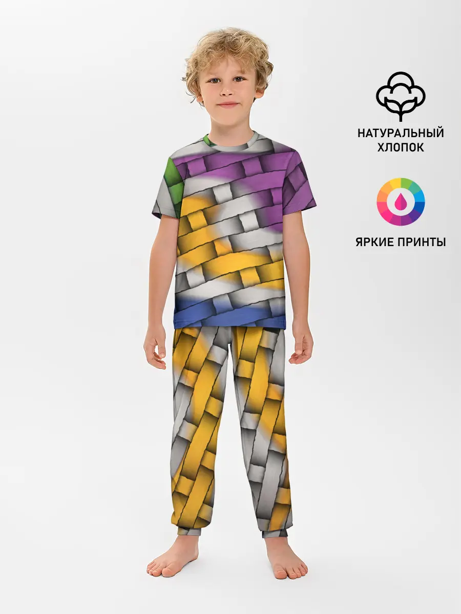 Детская пижама с брюками / АБСТРАКТ