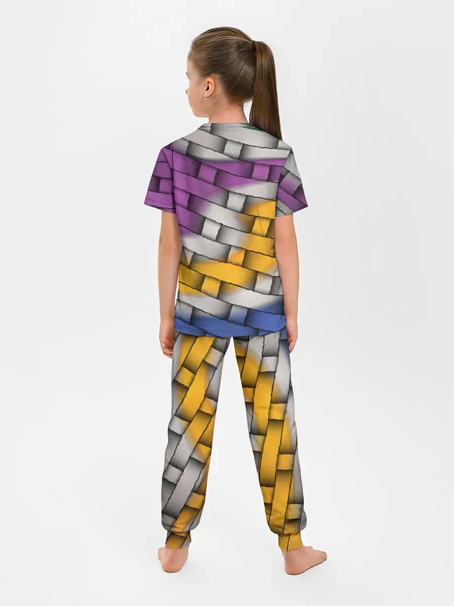 Детская пижама с брюками / АБСТРАКТ