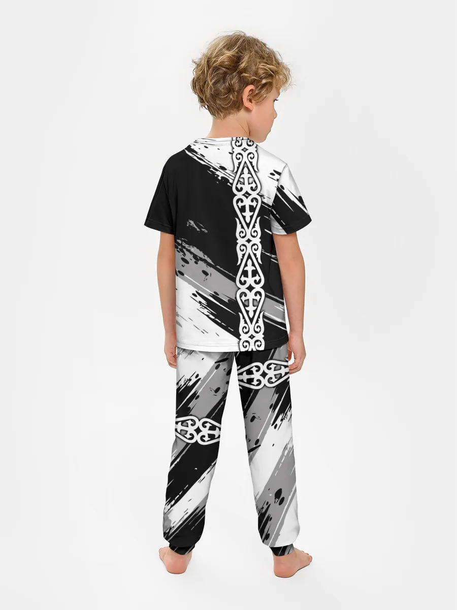 Детская пижама с брюками / Форма Казахстан