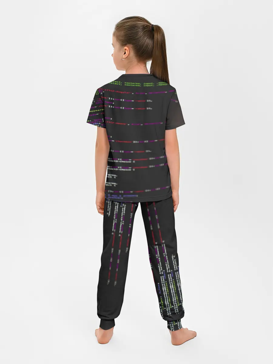 Детская пижама с брюками / Программный код