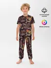 Детская пижама с брюками / Японские драконы