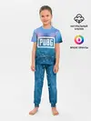 Детская пижама с брюками / PUBG light blue