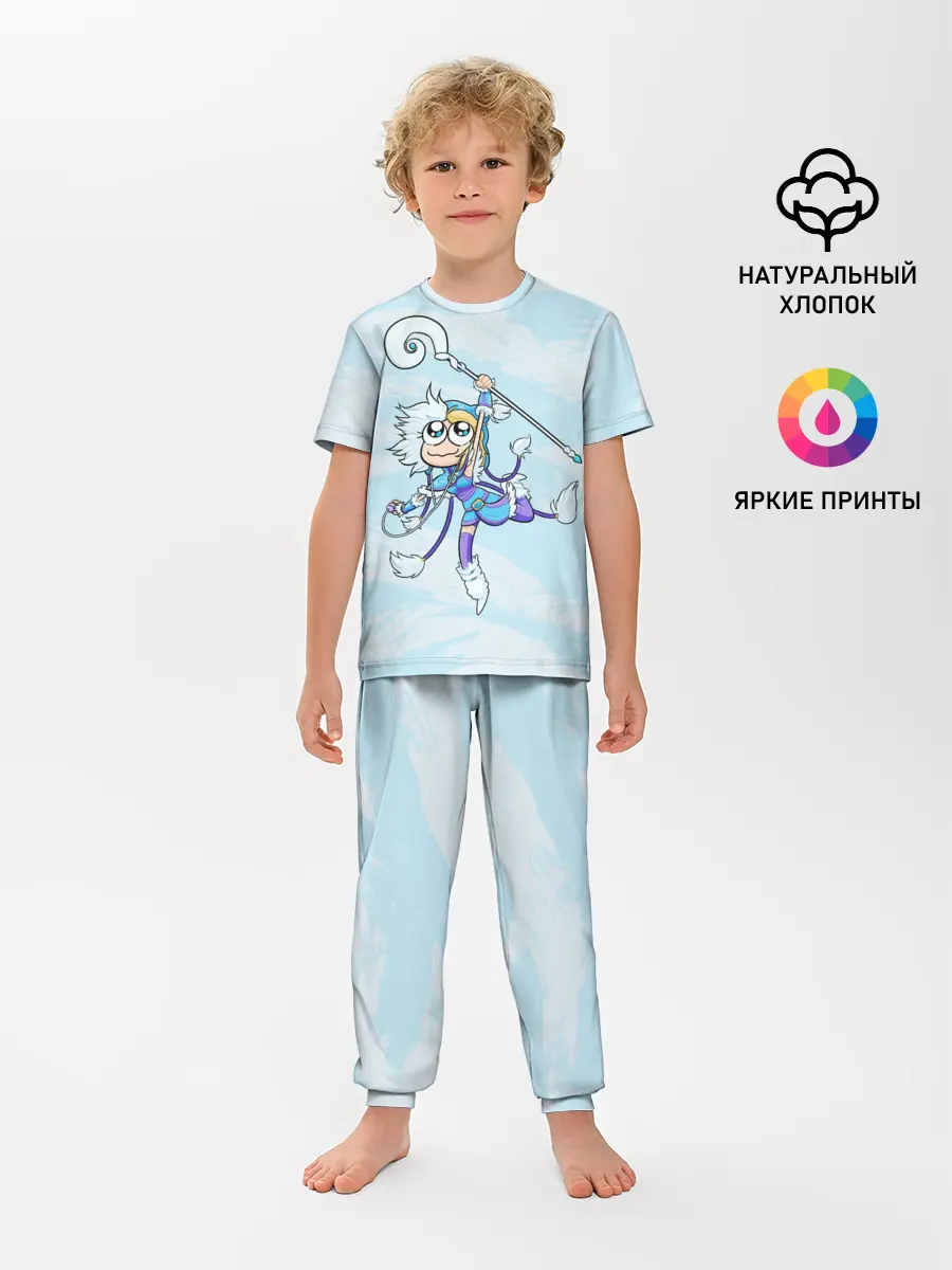 Детская пижама с брюками / Снежный танец | Dota 2