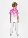 Детская пижама с брюками / Паттерн розовый джоджо