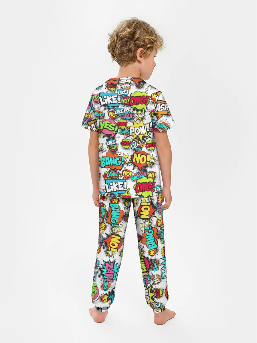 Детская пижама с брюками / POP ART FASHION | ПОП АРТ