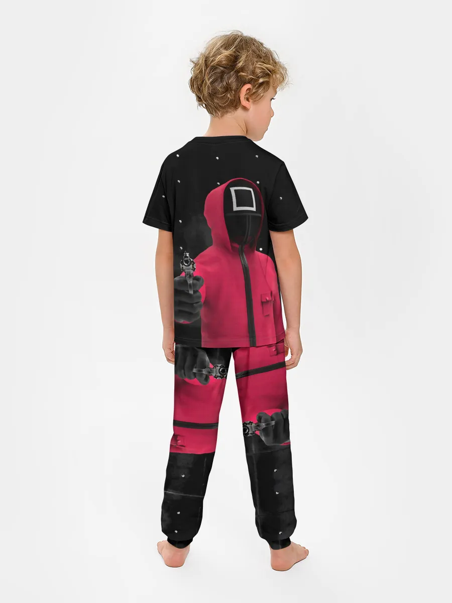 Детская пижама с брюками / Выбываешь из игры