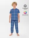 Детская пижама с брюками / Шотландка