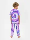 Детская пижама с брюками / TIE-DYE PURPLE