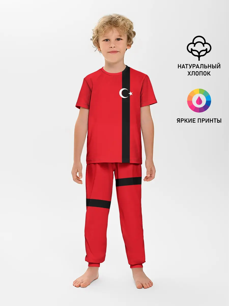 Детская пижама с брюками / Турция лента