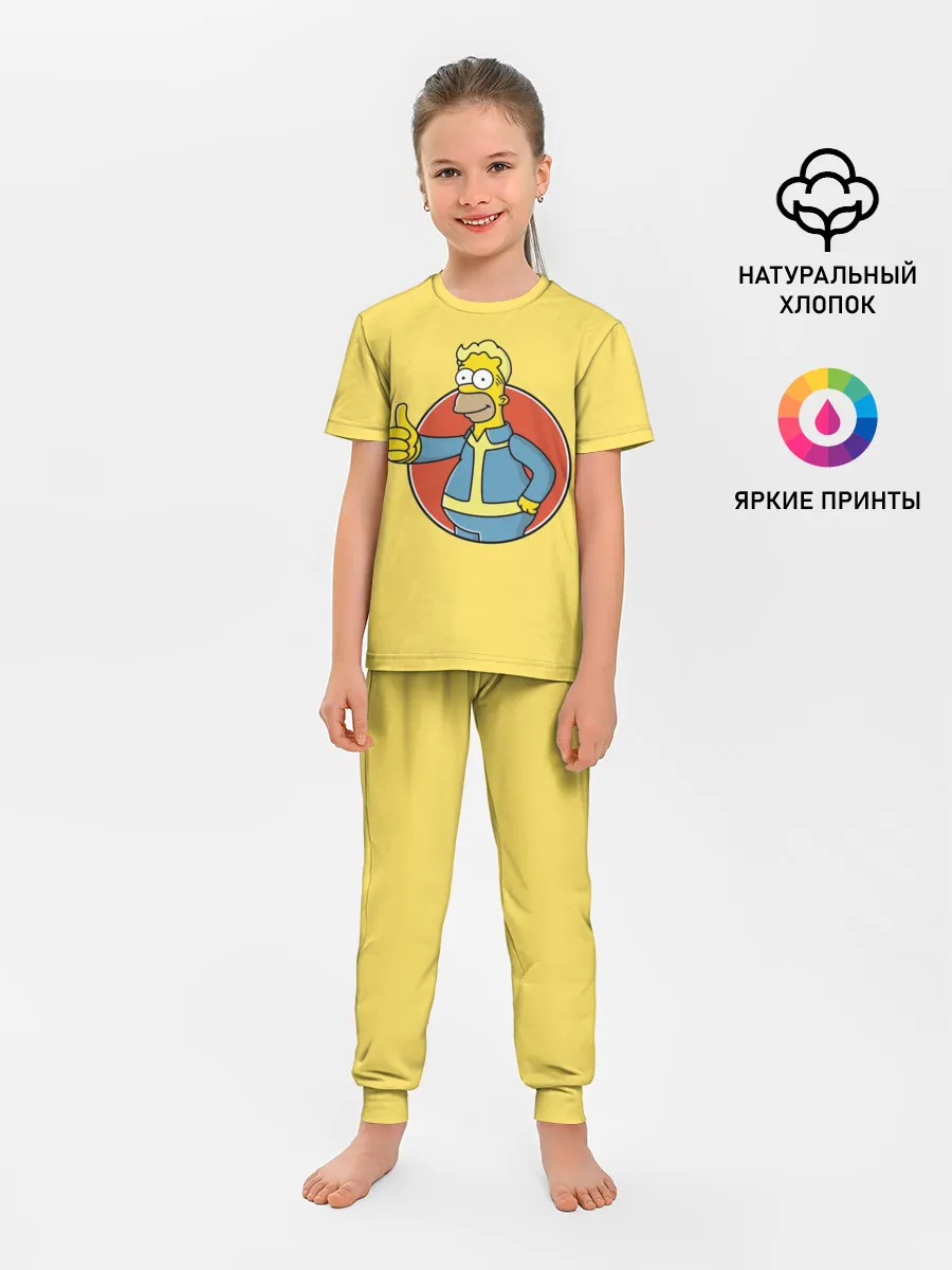 Детская пижама с брюками / Homer Fallout