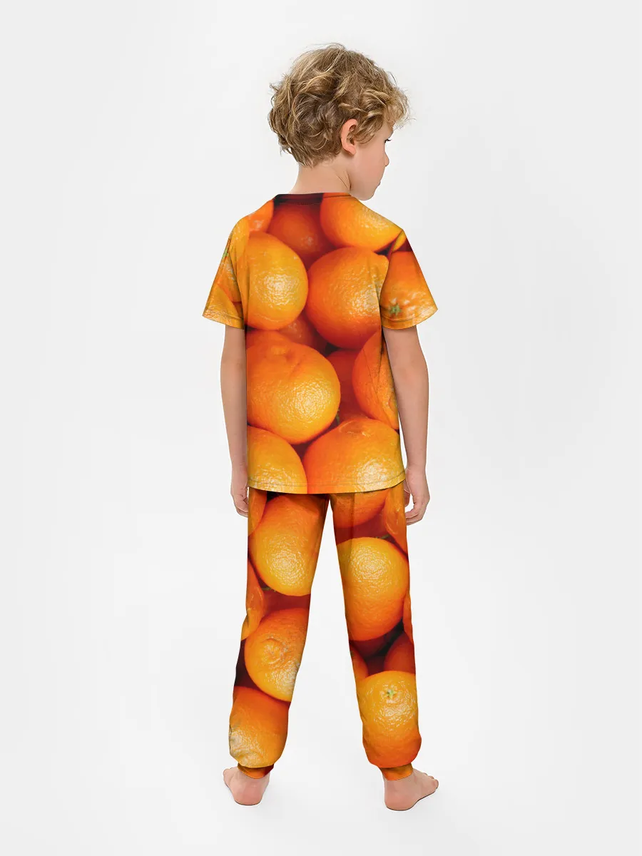 Детская пижама с брюками / Мандаринчик чик