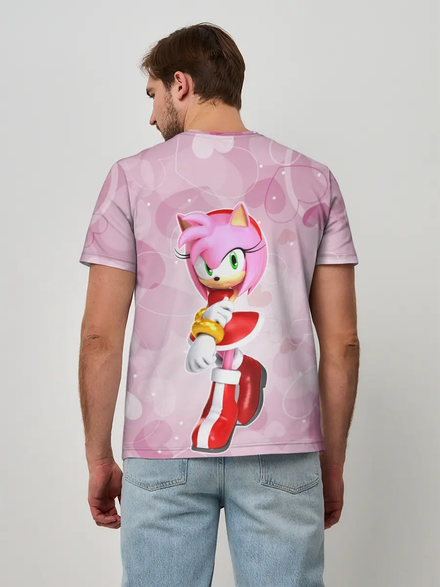 Мужская базовая футболка / Amy - Эми