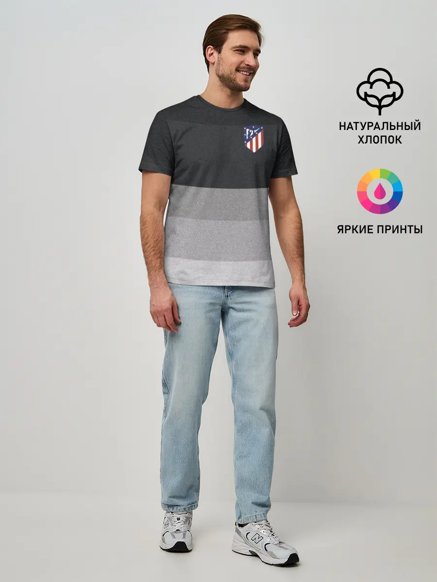 Мужская базовая футболка / Атлетико Мадрид