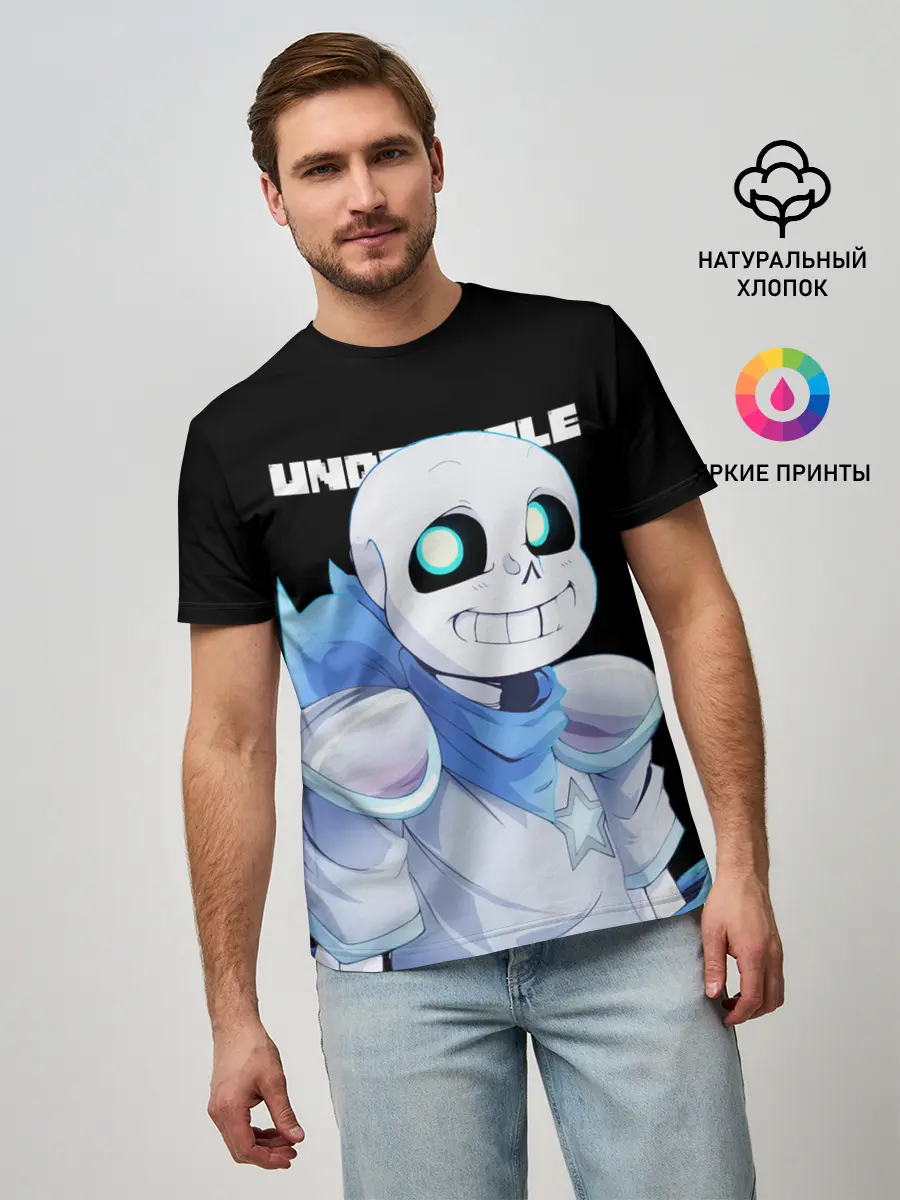 Мужская базовая футболка / UNDERTALE