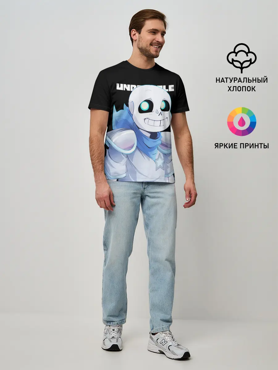 Мужская базовая футболка / UNDERTALE
