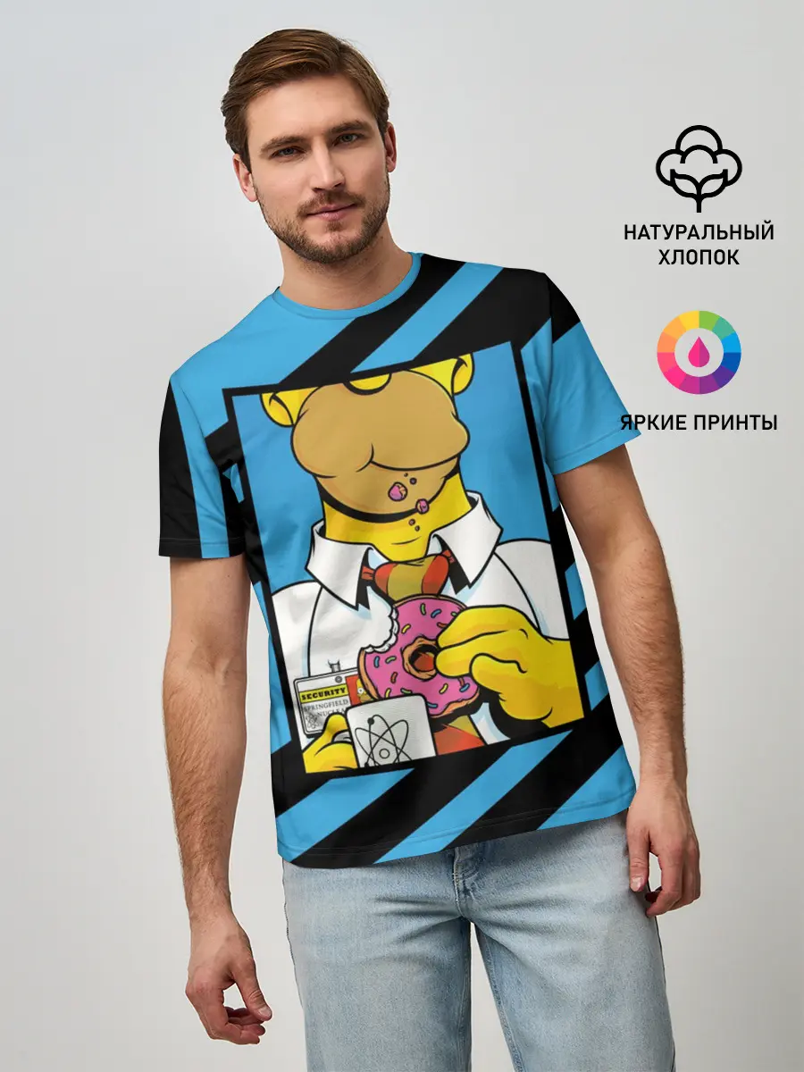 Мужская базовая футболка / Отличительные Черты