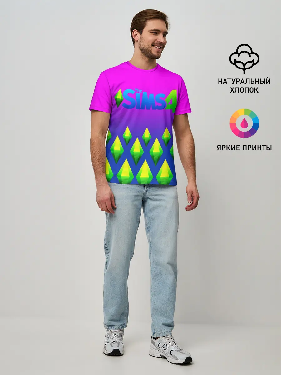 Мужская базовая футболка / THE SIMS 4