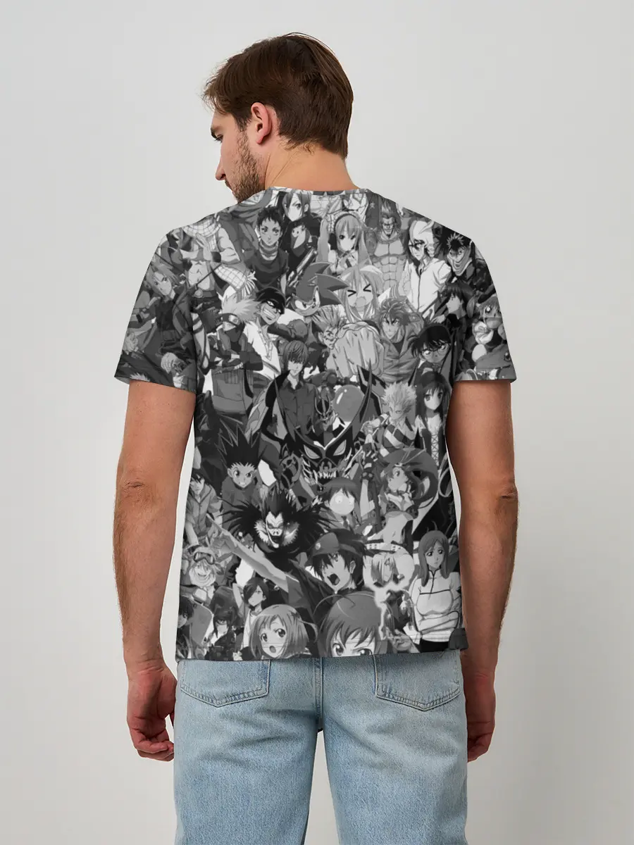 Мужская базовая футболка / ANIME HEROES