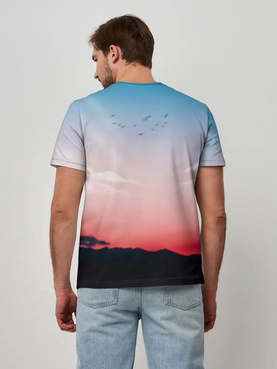 Мужская базовая футболка / Ророноа Зоро эпичный One Piece