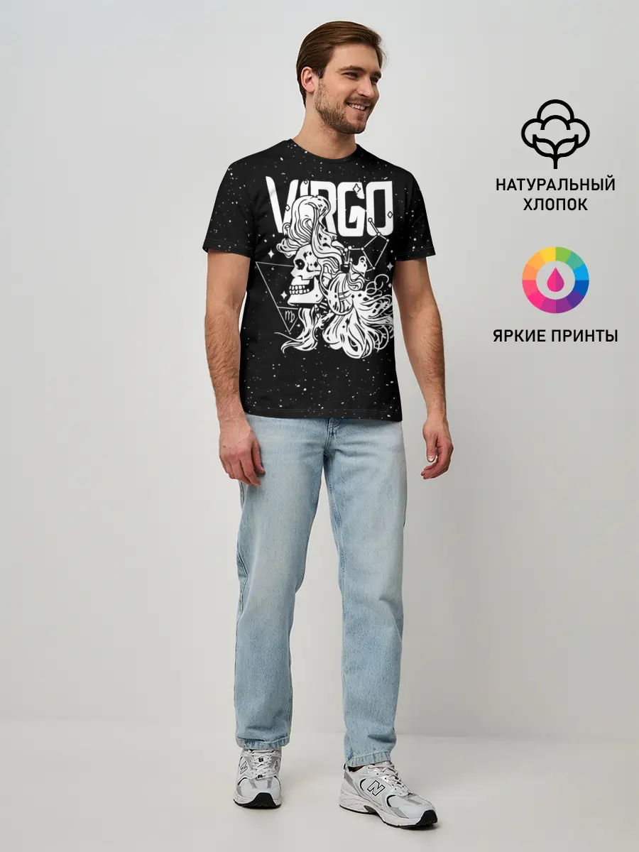 Мужская базовая футболка / Dark Virgo