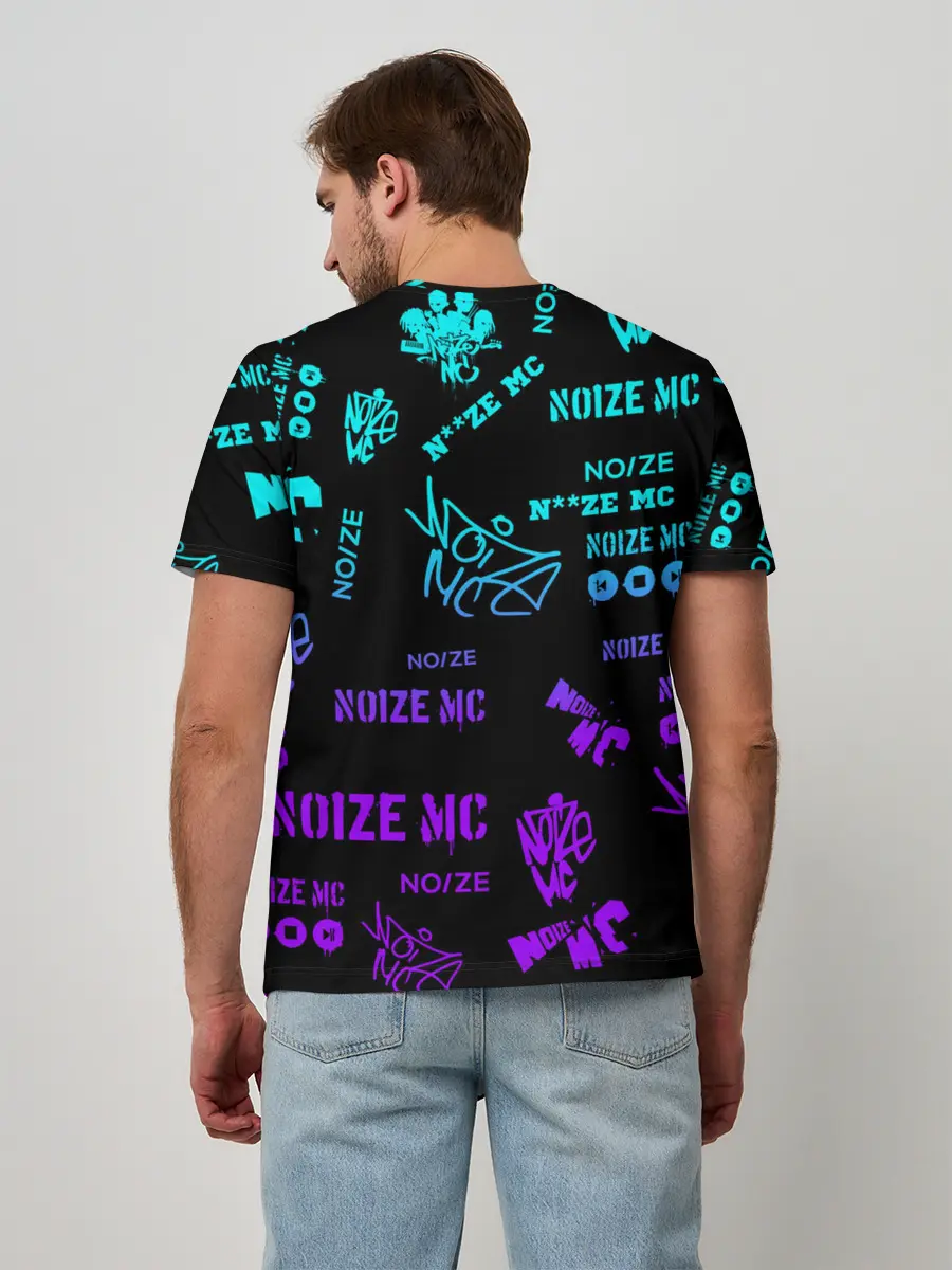 Мужская базовая футболка / Noize MC.