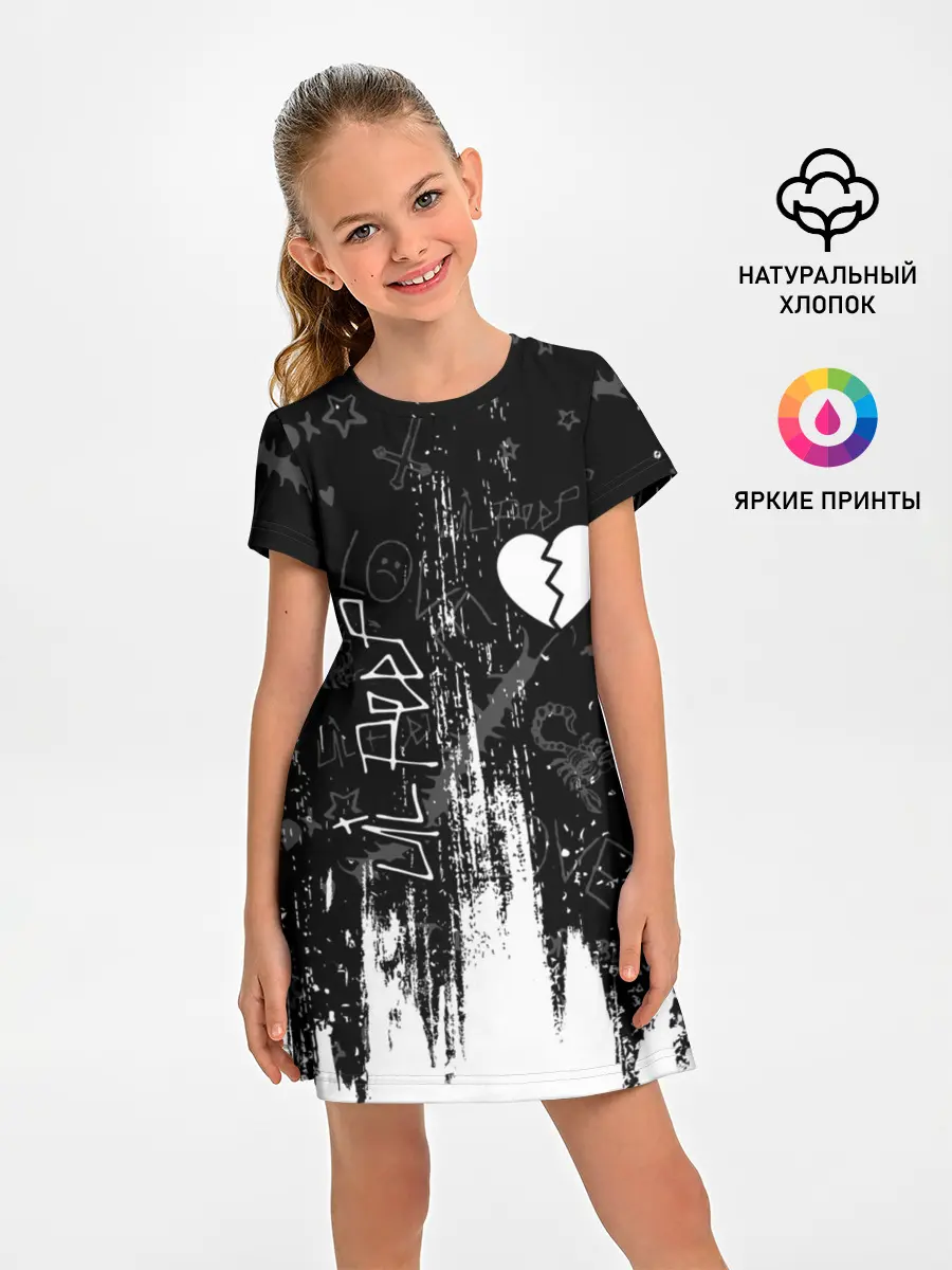 Детское платье / LIL PEEP / ЛИЛ ПИП