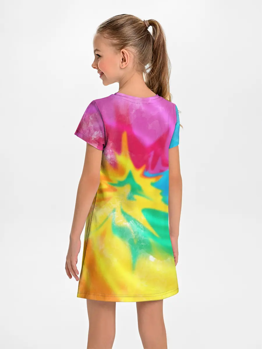 Детское платье / Tie-Dye