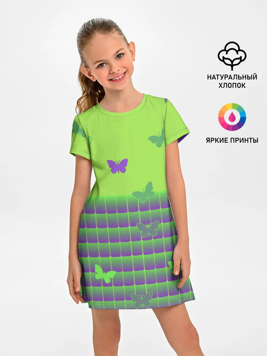 Детское платье / Бабочки