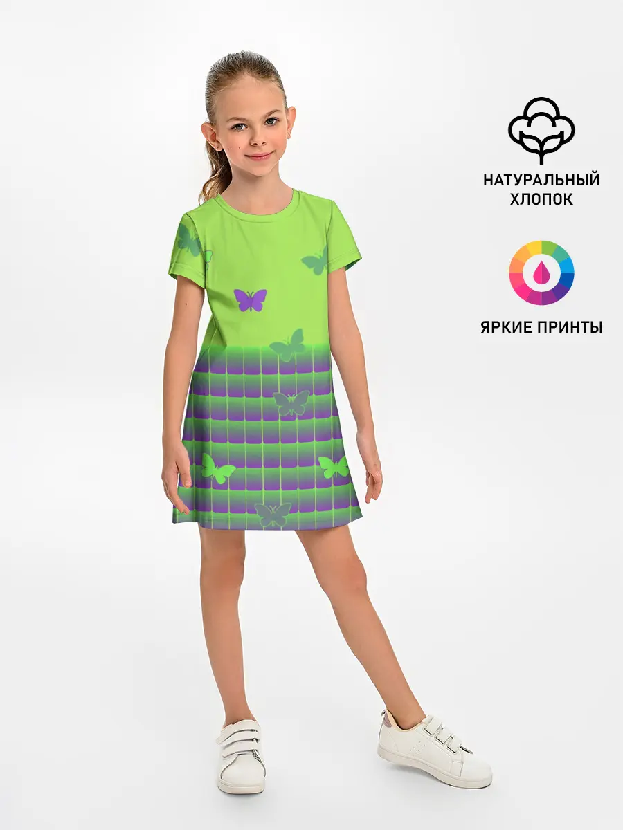 Детское платье / Бабочки