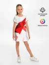 Детское платье / GEOMETRY RED