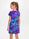 Детское платье / Неоновые кляксы