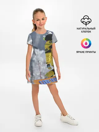 Детское платье / сноубордист