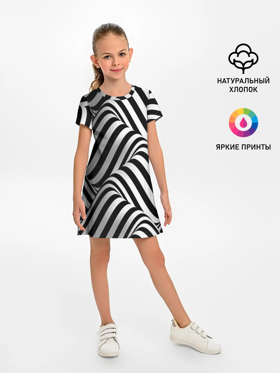 Детское платье / 3D Иллюзия