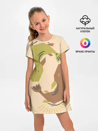 Детское платье / Рыбы. Знаки зодиака, море