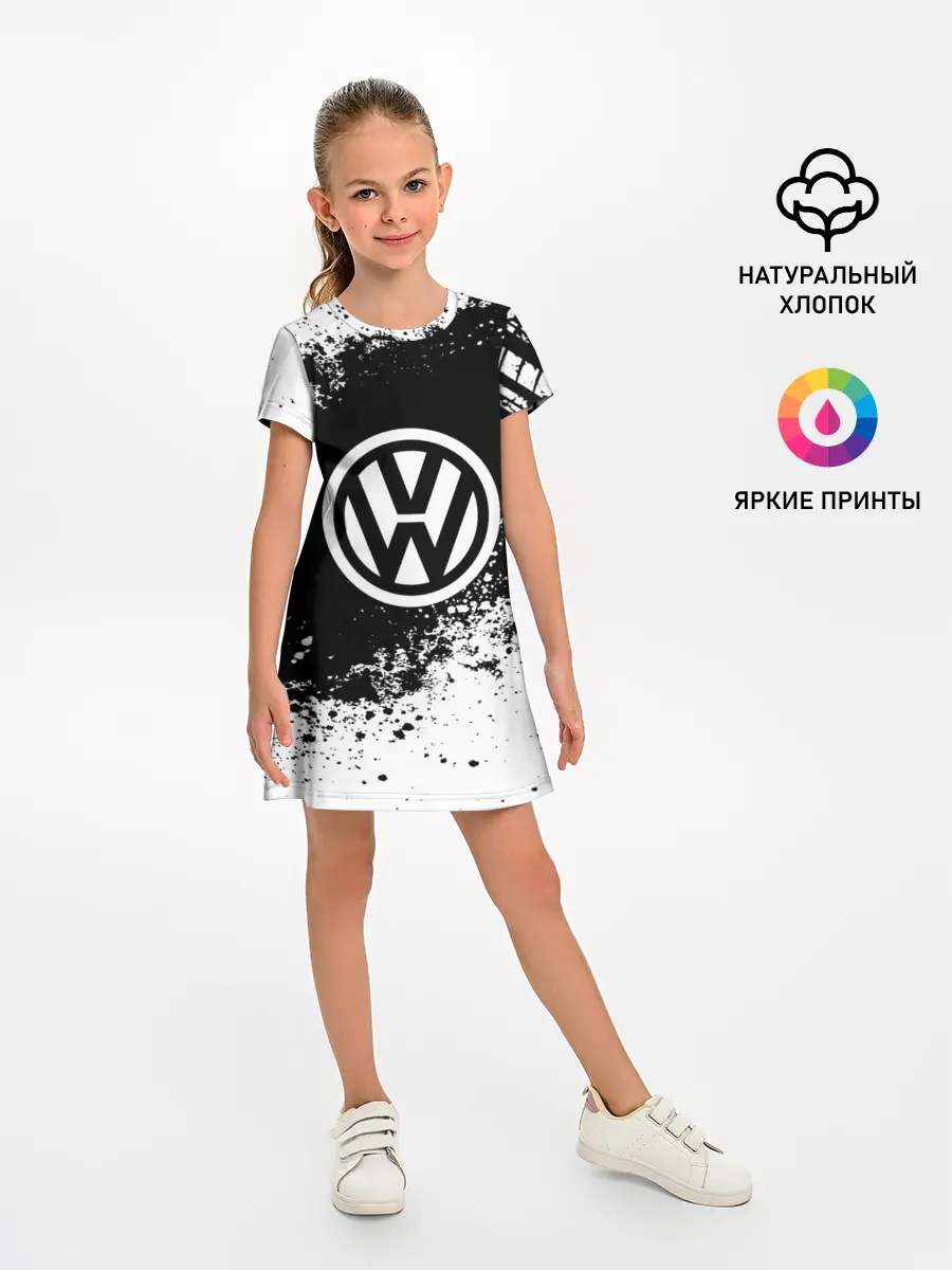 Детское платье / Volkswagen abstract sport