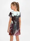 Детское платье / Аста в режиме демона черный клевер