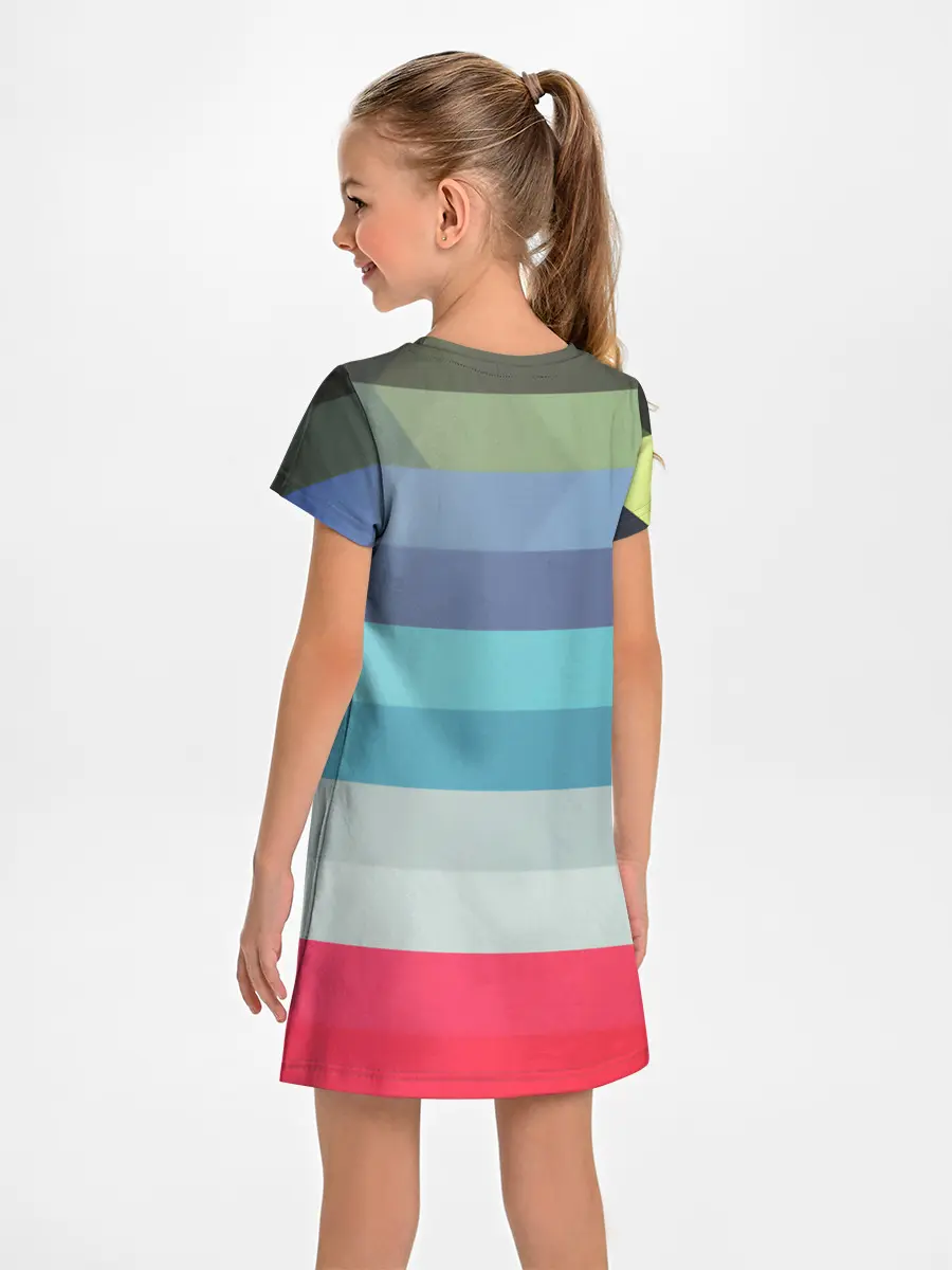 Детское платье / ТЕКСТУРА ЛИНИИ